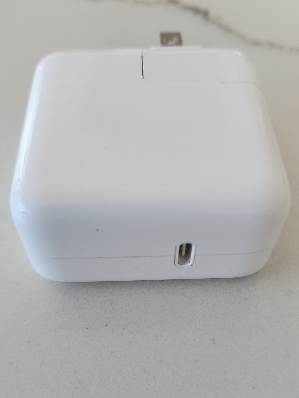 White USB-C Wall Charger Adapter
